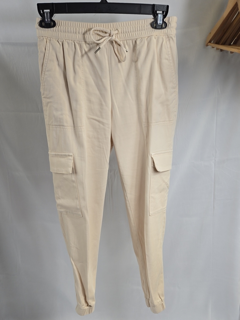 Banana Republic Cargo Jogger Pants Small Ivory